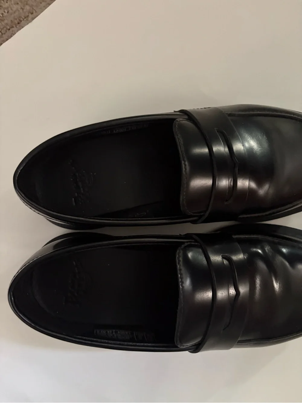 Dr Doc Martens Temara Black Leather Arcadia Loafers Shoes 6 Women